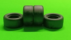 Rubber Tires Rims 1975 Monte Carlo 1/25 NASCAR Donor Kit 5 Slot Wheel Slavino JR