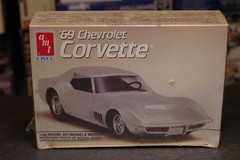 AMT ERTL 1969 ’69 Chevrolet Corvette Stingray 1:43 #6903 1989 FACTORY SEALED