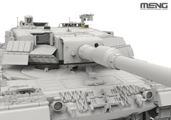 MENG TS-058 1/35 German Main Battle Tank Leopard 2A4(Ukraine) Assembly Model Kit