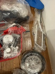 Vintage Model Motorcycle Parts Lot Misc