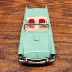 1956 Seafoam Green AMT FRICTION FORD T-BIRD THUNDERBIRD DEALER PROMO CAR
