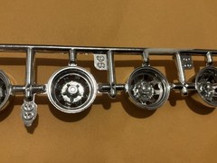 1 24 scale model parts Ford F250 Super Duty Wheels Only