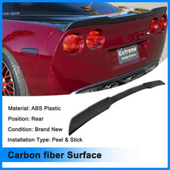 Carbon Fiber Rear Spoiler Wing for 2005-2013 Chevy Corvette C6 ZR1 Rear Trunk L