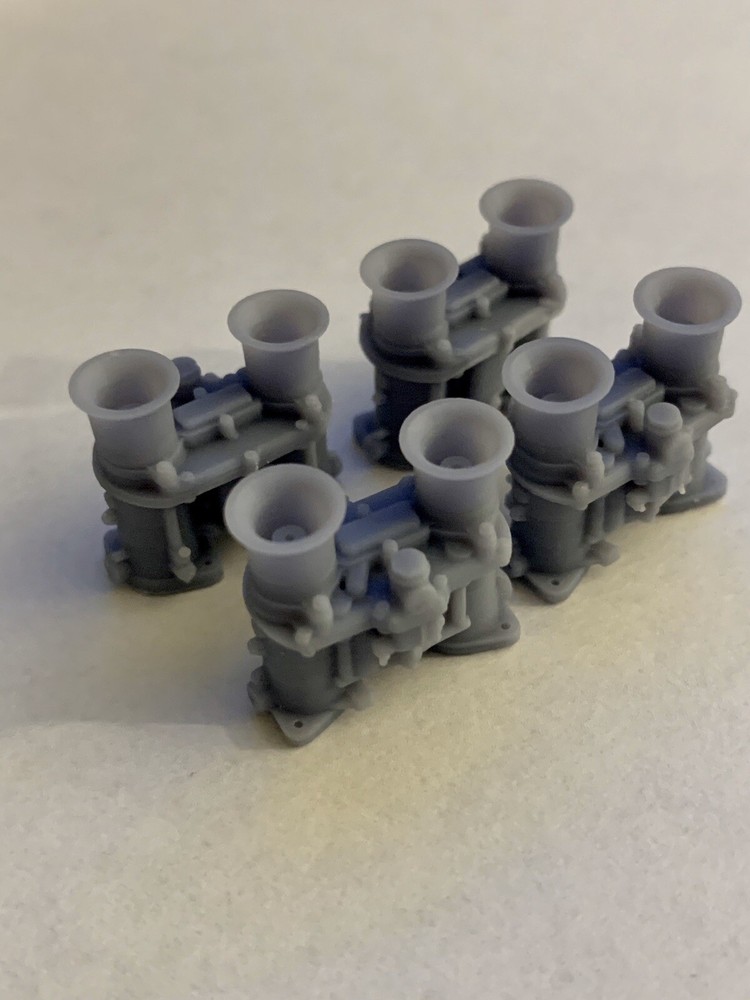 1:12 Carburetors 48 IDA Webers For The Inglese Intake Manifold