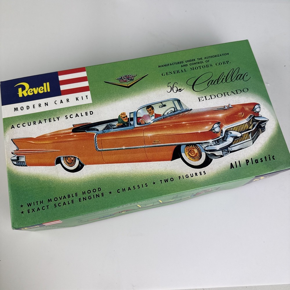 Revel Modern Car Kit 1956 Cadillac Eldorado Model General Motors Corporation