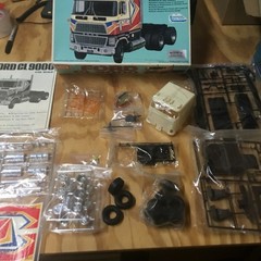 Ford Cabover! Rare IMAI 1/28 scale Ford CL9000 Cab Over motorized model kit