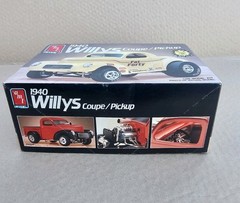 Vtg AMT 1940 Willys Coupe Truck Plastic Model Kit New Open Box