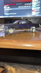 Custom Lowrider Cadillac on 3 wheels