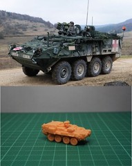 1/144 USA Stryker M1133 Ambulance (fine detail) Resin Kit (USA376)