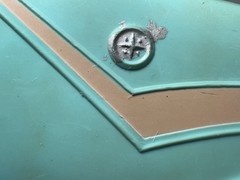 Vintage 1959 Promo Chrysler DeSoto Fireflite Friction Jo-Han Models Aqua Color