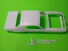 Body Mirrors Valance 74 1974 Plymouth Road Runner 440 1/25 MPC
