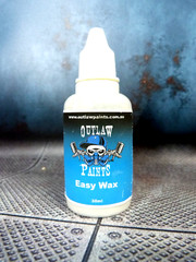 Outlaw Paints Easy Wax. Shine your model vehicle paint brilliantly. 30mL bottle.