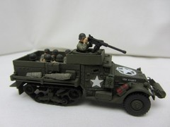 ROCO MINITANKS DBGM #278/280 US Army WWII M3 Halftrack w Crew