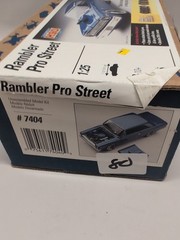 RARE Hobby Shop Only HSO Rambler Pro Street 1/25 Testors Model Kit #7404