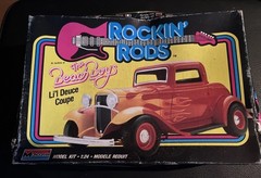 vint 1989 Monogram 1:24 Model BEACH BOYS ROCKIN’ RODS Li’l DEUCE COUPE OPEN BOX