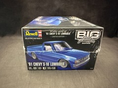 Revell ’91 Chevy S-10 Lowrider Pickup – 1:25 Scale Plastic Model Kit 14562