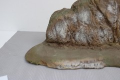 Custom Resin Model Mountain Diorama WWII Rock Formation