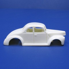 JFSL14 H:O scale Jimmy Flintstone 1940 Ford Street Racer resin slot car body