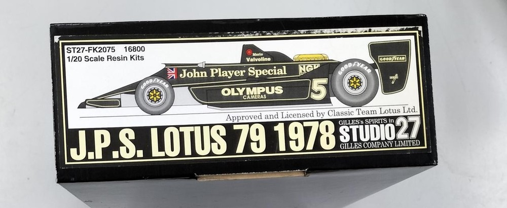 Studio 27 ST27 FK2075 JPS LOTUS 79 1978 Collectables 17+
