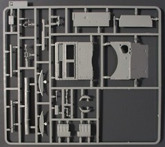 Takom 1/35th Scale Russian T-54B – Parts Lot Q from Kit No. 2055