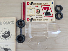SEALED-BAG! *ORIGINAL-ISSUE VINTAGE MPC HEMI UNDER GLASS 1969 BARRACUDA DRAG KIT