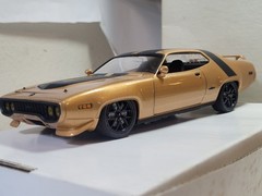 Killer Adult Built up Monogram 1971 Plymouth GTX Viper V10 model car 1/24
