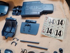 Monogram SCARAB CAN-AM RACER MODEL KIT FOR SLOT RACING Unbuilt 1/24