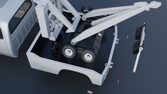 1/25 3d printed 1977 Dodge D300 wrecker by Andrey Bezrodny