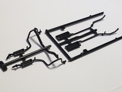 67 Chevy Impala EXHAUST from AMT 1:25 Model Kit Supernatural 1967 Chevrolet