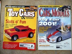 Vintage 8 Pc Lot Model Car, Slot Car, & Toy Magazines