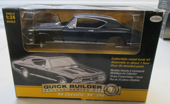 TESTORS QUICK BUILDER BRONZE SERIES 1:24 MODEL KIT 1968 CHEVELLE SS 396 NEW