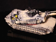 1/144 US M1A2 Abrams Tank Hand Finished Modern Warfare Diorama Battlefield 6