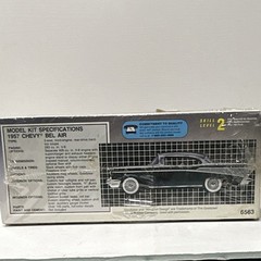 AMT/Ertl 1957 Chevy Bel Air Sport Coupe 1:25 Model Kit Build 3 Ways 6563
