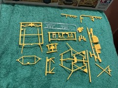 1:24 Scale Model Parts AMG Mercedes C-class Engine Parts, More Only