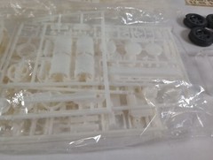 U.S. Mail Tractor and Trailer Set AMT 1:25 Model Kit # T549 ~ Sealed Parts Bags