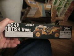 1/24 Bantam BRC40 British Troop Recon Vehicle NEW factory sealed. MINT