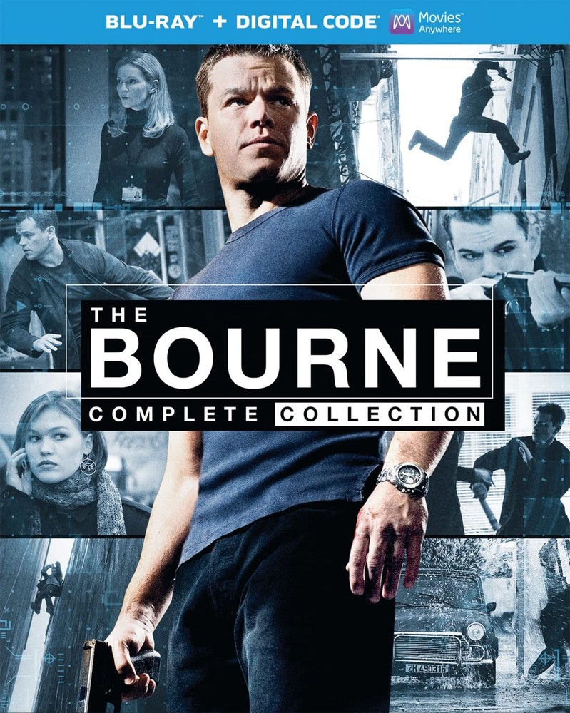 Universal The Bourne Complete Collection – Blu-Ray Digital