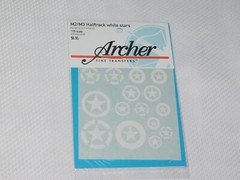 Archer TRANSFER 1/35 M2 / M3 Half-track White Stars (builds 3 vehicles) AR35225W