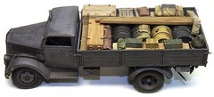 1/35 German Truck Load #1 Resin – Opel Blitz and Tamiya Cargo Truck – Value Gear