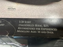 1991 Testors Dodge Stealth & Chevy S10, 1/20 Scale Model Kits, #986, Open Box