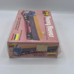 1SEALED VTG 1970s LINBERG SNAPFIT FORD CL-9000 HEAVY MOVERS SEMI TRUCK MODEL KIT