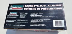 Lindberg 1/24 1/25 scale single model car plastic display case – chrome base NEW