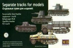 Separate Caterpillar Tracks Plastic model kit Scale 1/35 Master Box 3505