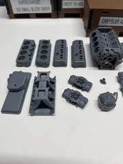3D PRINTED 426 HEMI PRO STOCK ENGINE WITH 727 TORQUEFLITE TRANS *MADE IN USA* !