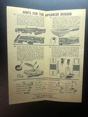 VINTAGE AMT 1959 Ford Galaxie 3in1 Model Kit #139 Original INSTRUCTIONS ONLY