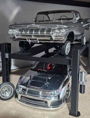 4 Post Lift For 1/10 Scale Garage Mini Display RC Double Stack Car Storage