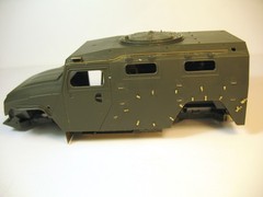 PE Set Exterior for scale model GAZ Tigr 1:35