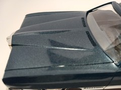 1/25th Scale 1970 Pontiac Bonneville Convertible Promo Car in Atoll Blue, Nice,