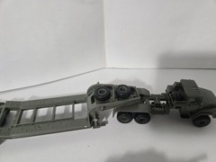 1-72 Ukraine Kraz 260 Tank Hauler With MIA2 Abrams Tank Built New Sweet