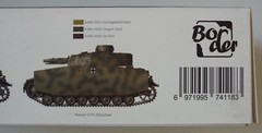 1/35 Pz.Kpfw.IV Ausf.F1 Vorpanzer & Schürzen “3 in 1” Border #BT-003 Sealed MISB